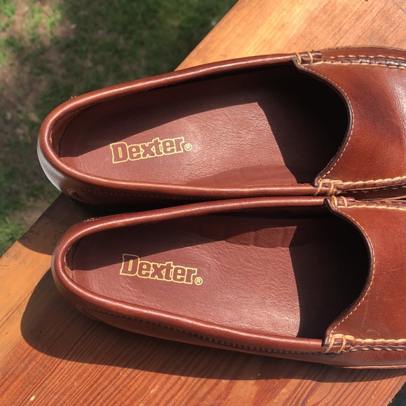 Men's Leather Dexter Loafers Size 10M - Picture 4 of 9